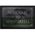 Fußmatte Spruch Welcome to Winterfell Willkommen Türmatte Wolf Serienfan Fantasy rutschfest & waschbar Moonworks®preview