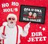 Fußmatte Weihnachten Geschenk Oma Opa Spruch lustig Figuren personalisiert mit Namen  rutschfest & waschbar SpecialMe®preview