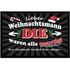 Fußmatte Weihnachten Lustig mit Spruch Lieber Weihnachtsmann Alle unartig Ihre Geschenke hier ablegen Moonworks®preview