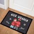 Fußmatte Weihnachten Pärchen personalisiert Namen Figuren anpassbar Geschenkidee Advent-Deko rutschfest & waschbar SpecialMe®preview