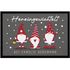 Fußmatte Weihnachten Spruch Hereingewichtel Weihnachtszwerge Gnomes XMAS Deko rutschfest & waschbar Moonworks®preview