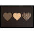 Fußmatte Willkommen Motiv Herzen Türmatte Deko Haustür Eingang rutschfest & waschbar Moonworks®preview