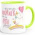 Geburtstags-Tasse  die schönsten Einhörner werden im April geboren MoonWorks® Geschenk-Tassepreview