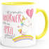 Geburtstags-Tasse  die schönsten Einhörner werden im April geboren MoonWorks® Geschenk-Tassepreview