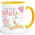 Geburtstags-Tasse  die schönsten Einhörner werden im April geboren MoonWorks® Geschenk-Tassepreview