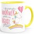 Geburtstags-Tasse  die schönsten Einhörner werden im August geboren MoonWorks® Geschenk-Tassepreview