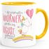 Geburtstags-Tasse  die schönsten Einhörner werden im August geboren MoonWorks® Geschenk-Tassepreview