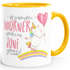Geburtstags-Tasse  die schönsten Einhörner werden im Juni geboren MoonWorks® Geschenk-Tassepreview