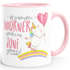 Geburtstags-Tasse  die schönsten Einhörner werden im Juni geboren MoonWorks® Geschenk-Tassepreview