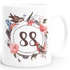 Geburtstags-Tasse {style_variation_string} Geschenk-Tasse Kaffee-Tasse Blumen Blüten Blumenkranz MoonWorks®preview