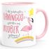 Geschenk-Tasse die schönsten Flamingos werden im {style_variation} geboren Geburtstags-Tasse Geburtstmonat Wunschmonat Kaffee-Tasse MoonWorks®preview