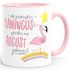 Geschenk-Tasse die schönsten Flamingos werden im {style_variation} geboren Geburtstags-Tasse Geburtstmonat Wunschmonat Kaffee-Tasse MoonWorks®preview