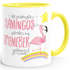 Geschenk-Tasse die schönsten Flamingos werden im {style_variation_string} geboren Geburtstags-Tasse Geburtstmonat Wunschmonat Kaffee-Tasse MoonWorks®preview
