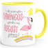 Geschenk-Tasse die schönsten Flamingos werden im {style_variation_string} geboren Geburtstags-Tasse Geburtstmonat Wunschmonat Kaffee-Tasse MoonWorks®preview