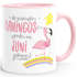 Geschenk-Tasse die schönsten Flamingos werden im {style_variation_string} geboren Geburtstags-Tasse Geburtstmonat Wunschmonat Kaffee-Tasse MoonWorks®preview