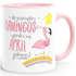 Geschenk-Tasse die schönsten Flamingos werden im {style_variation_string} geboren Geburtstags-Tasse Geburtstmonat Wunschmonat Kaffee-Tasse MoonWorks®preview