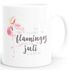 Geschenk-Tasse Flamingo Krone die schönsten Flamingos werden im Juli geboren MoonWorks® Geburtstags-Tasse einfarbigpreview