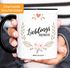 Geschenk Tasse Kaffeetasse Lieblingsmensch Danke Liebe Freundschaft Familie MoonWorks® Tasse Innenfarbepreview