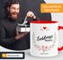 Geschenk Tasse Kaffeetasse Lieblingsmensch Danke Liebe Freundschaft Familie MoonWorks® Tasse Innenfarbepreview