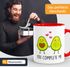 Geschenk-Tasse Liebe Avocado You complete me Kaffeetasse Teetasse Keramiktasse MoonWorks®preview