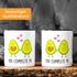 Geschenk-Tasse Liebe Avocado You complete me Kaffeetasse Teetasse Keramiktasse MoonWorks®preview