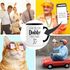 Geschenk-Tasse Liebe I love you like Dobby loves socks Kaffeetasse Teetasse Keramiktasse MoonWorks®preview
