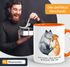 Geschenk-Tasse Liebe Spruch Ich will dich heute morgen nächste Woche Fuchs verliebt Freund Freundin MoonWorks®preview
