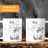Geschenk-Tasse Mit dir geh ich bis ans Ende dieser Welt Liebe Spruch Delfin Delphin Watercolor Freund Freundin MoonWorks®preview
