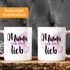 Geschenk-Tasse Muttertag Mama hab dich lieb Herz Kaffeetasse Teetasse Keramiktasse MoonWorks®preview