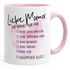 Geschenk-Tasse Muttertag Mama ich danke dir für alles Kaffeetasse Teetasse Keramiktasse MoonWorks®preview