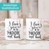 Geschenk-Tasse Spruch I love you to the moon and back Partner Freund Freundin Liebe SpecialMe®preview