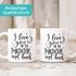 Geschenk-Tasse Spruch I love you to the moon and back Partner Freund Freundin Liebe SpecialMe®preview