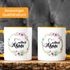 Geschenk-Tasse Weltbeste Mama Geschenk Mutter Muttertag Tasse Blumen Innenfarbe MoonWorks®preview