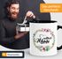 Geschenk-Tasse Weltbeste Mama Geschenk Mutter Muttertag Tasse Blumen Innenfarbe MoonWorks®preview