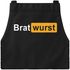 Grill-Schürze für Männer Aufdruck Grillmeister | Bratwurst Parodie Porno Baumwollschürze Küchenschürze Moonworks®preview