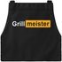 Grill-Schürze für Männer Aufdruck Grillmeister | Bratwurst Parodie Porno Baumwollschürze Küchenschürze Moonworks®preview