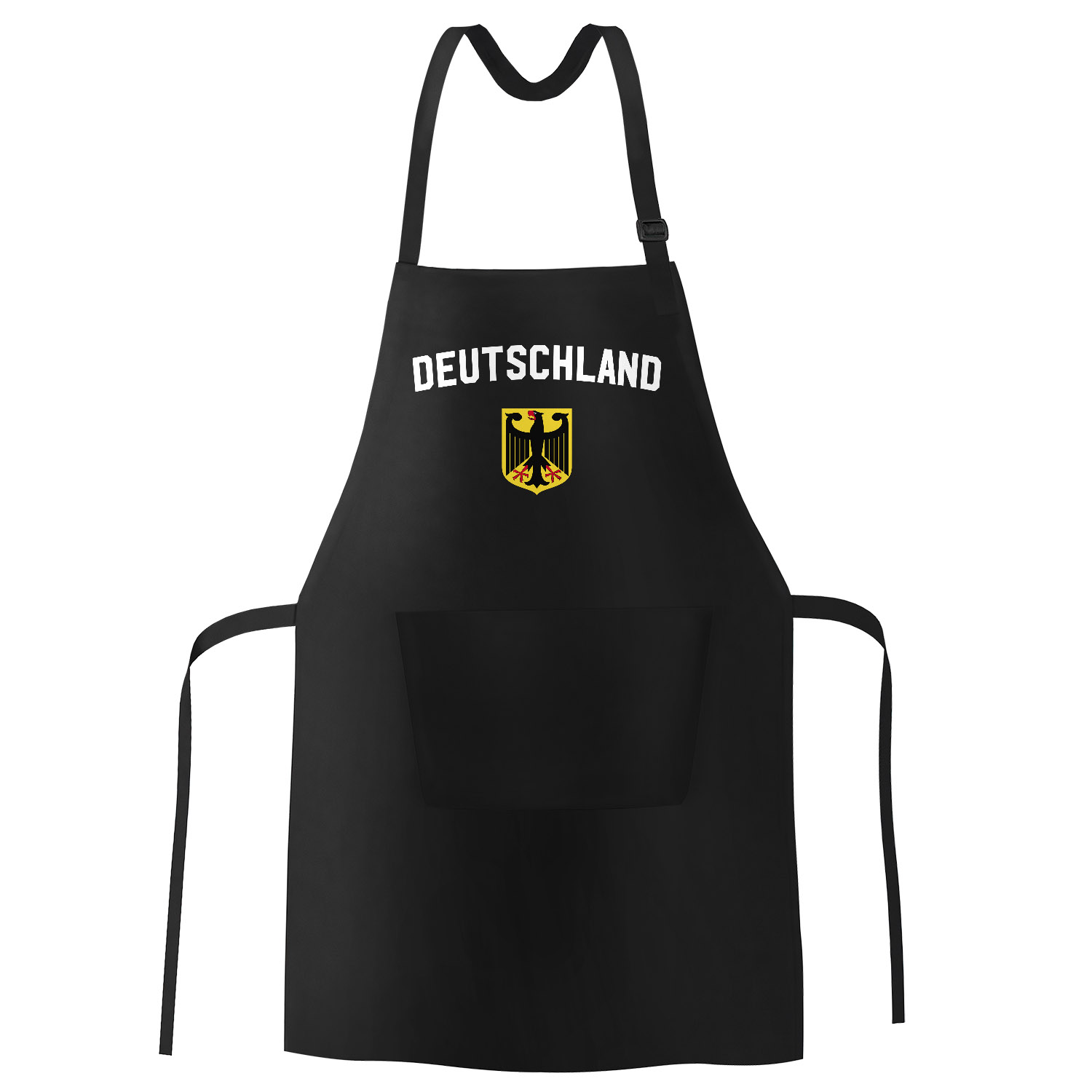 Coole Grillschürze Für Fußballfans – Weltmeister-Motiv In Schwarz