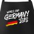 Grill-Schürze für Männer Deutschland WM Fußball Weltmeisterschaft 2018 World Cup Adler Vintage Baumwoll-Schürze Küchenschürze Moonworks®preview