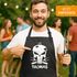 Grill-Schürze für Männer Griller/eigener Name personalisierbar Parodie Satire Film Serie Baumwoll-Schürze Moonworks®preview