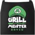 Grill-Schürze für Männer mit Name Grillmeister Super-Griller Parodie Videospiel-Figur lustig Moonworks®preview