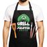 Grill-Schürze für Männer mit Name Grillmeister Super-Griller Parodie Videospiel-Figur lustig Moonworks®preview