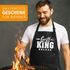 Grill-Schürze für Männer mit Spruch Grill-King Deluxe Grillschürze Herren Baumwoll-Schürze Küchenschürze Moonworks®preview