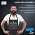 Grill-Schürze für Männer mit Spruch Grillgesetze Baumwoll-Schürze Küchenschürze Moonworks®preview