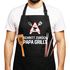 Grill-Schürze für Männer mit Spruch Schritt zurück {style_variation} grillt Baumwoll-Schürze Grill-schürze Küchenschürze Moonworks®preview