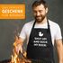 Grill-Schürze für Männer mit Spruch shut up and suck my duck und Quietsche Entchen Motiv Baumwoll-Schürze Küchenschürze Moonworks®preview