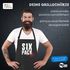 Grill-Schürze für Männer mit Spruch Sixpack im Speckmantel Küchenschürze Moonworks®preview
