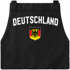 Grill-Schürze für Männer WM Deutschland Flagge Adler Baumwoll-Schürze Küchenschürze Moonworks®preview