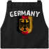 Grill-Schürze für Männer WM Deutschland Flagge Baumwoll-Schürze Küchenschürze Moonworks®preview