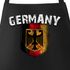 Grill-Schürze für Männer WM Deutschland Flagge Baumwoll-Schürze Küchenschürze Moonworks®preview