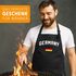 Grill-Schürze für Männer WM Fußball Weltmeisterschaft 2018 World Cup Classic Baumwoll-Schürze Küchenschürze Moonworks®preview